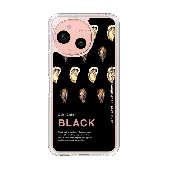 Slim Protection Case［ BLACK-Oyster ］