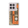 Slim Protection Case［ RETORO CASSETTE TAPE - Skeleton Orange ］