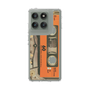Slim Protection Case［ RETORO CASSETTE TAPE - Skeleton Orange ］