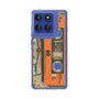 Slim Protection Case［ RETORO CASSETTE TAPE - Skeleton Orange ］