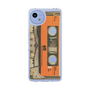 Slim Protection Case［ RETORO CASSETTE TAPE - Skeleton Orange ］