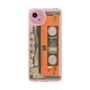 Slim Protection Case［ RETORO CASSETTE TAPE - Skeleton Orange ］