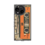 Slim Protection Case［ RETORO CASSETTE TAPE - Skeleton Orange ］