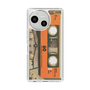 Slim Protection Case［ RETORO CASSETTE TAPE - Skeleton Orange ］