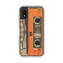 Slim Protection Case［ RETORO CASSETTE TAPE - Skeleton Orange ］