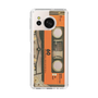 Slim Protection Case［ RETORO CASSETTE TAPE - Skeleton Orange ］