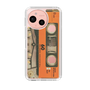 Slim Protection Case［ RETORO CASSETTE TAPE - Skeleton Orange ］