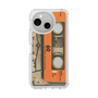 Slim Protection Case［ RETORO CASSETTE TAPE - Skeleton Orange ］