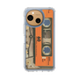 Slim Protection Case［ RETORO CASSETTE TAPE - Skeleton Orange ］