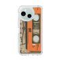 Slim Protection Case［ RETORO CASSETTE TAPE - Skeleton Orange ］