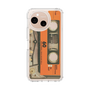 Slim Protection Case［ RETORO CASSETTE TAPE - Skeleton Orange ］
