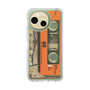 Slim Protection Case［ RETORO CASSETTE TAPE - Skeleton Orange ］