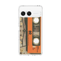 Slim Protection Case［ RETORO CASSETTE TAPE - Skeleton Orange ］