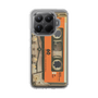 Slim Protection Case［ RETORO CASSETTE TAPE - Skeleton Orange ］