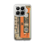 Slim Protection Case［ RETORO CASSETTE TAPE - Skeleton Orange ］
