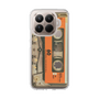 Slim Protection Case［ RETORO CASSETTE TAPE - Skeleton Orange ］