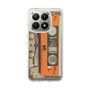 Slim Protection Case［ RETORO CASSETTE TAPE - Skeleton Orange ］