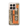 Slim Protection Case［ RETORO CASSETTE TAPE - Skeleton Orange ］