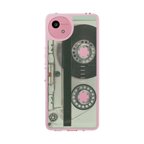 Slim Protection Case［ RETORO CASSETTE TAPE - Skeleton Blue ］