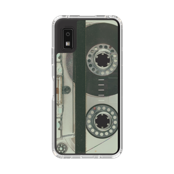 Slim Protection Case［ RETORO CASSETTE TAPE - Skeleton Blue ］