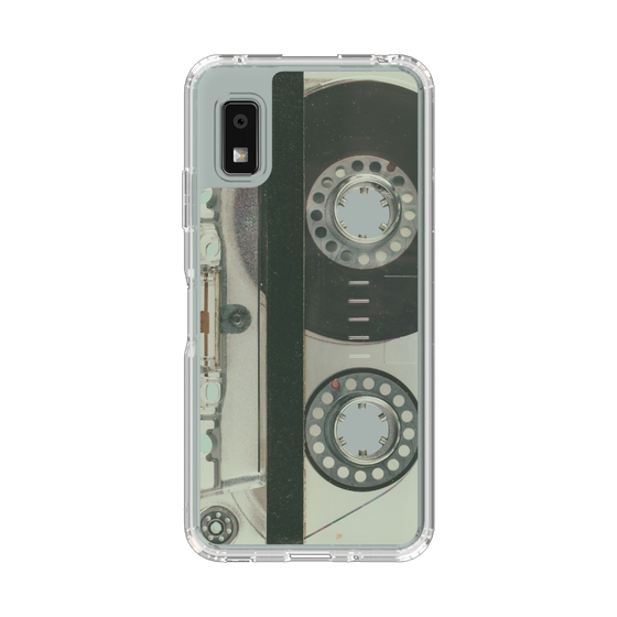 Slim Protection Case［ RETORO CASSETTE TAPE - Skeleton Blue ］