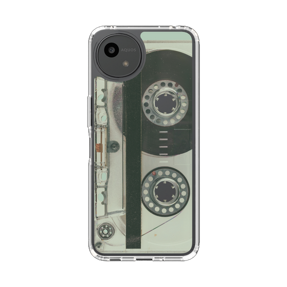 Slim Protection Case［ RETORO CASSETTE TAPE - Skeleton Blue ］