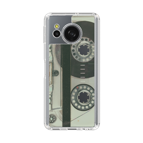 Slim Protection Case［ RETORO CASSETTE TAPE - Skeleton Blue ］