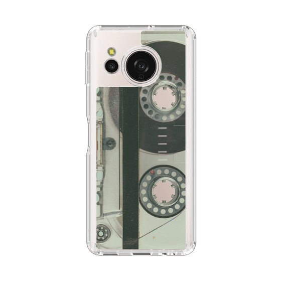 Slim Protection Case［ RETORO CASSETTE TAPE - Skeleton Blue ］