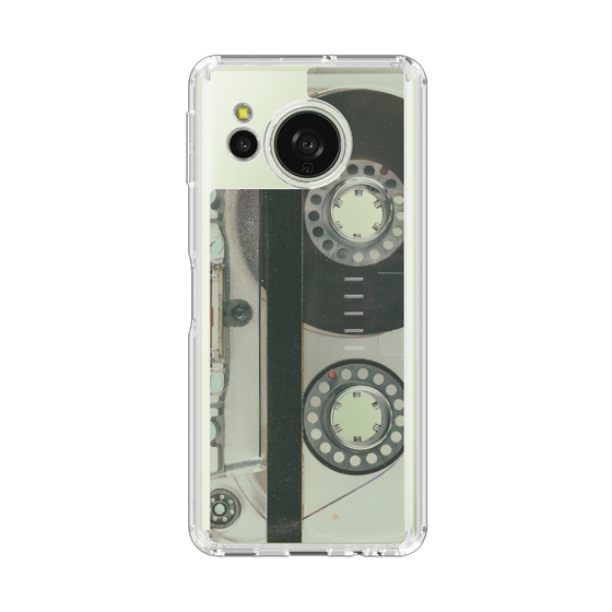 Slim Protection Case［ RETORO CASSETTE TAPE - Skeleton Blue ］
