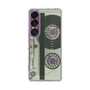 Slim Protection Case［ RETORO CASSETTE TAPE - Skeleton Blue ］