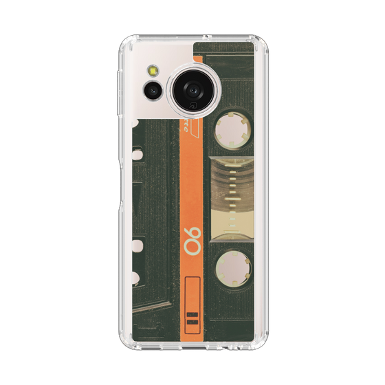 Slim Protection Case［ RETORO CASSETTE TAPE - Opacity Black ］