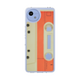Slim Protection Case［ RETORO CASSETTE TAPE - Opacity White ］