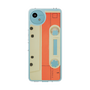 Slim Protection Case［ RETORO CASSETTE TAPE - Opacity White ］