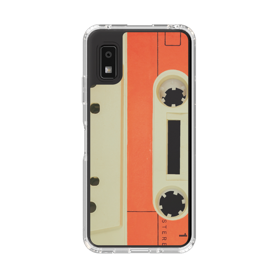 Slim Protection Case［ RETORO CASSETTE TAPE - Opacity White ］