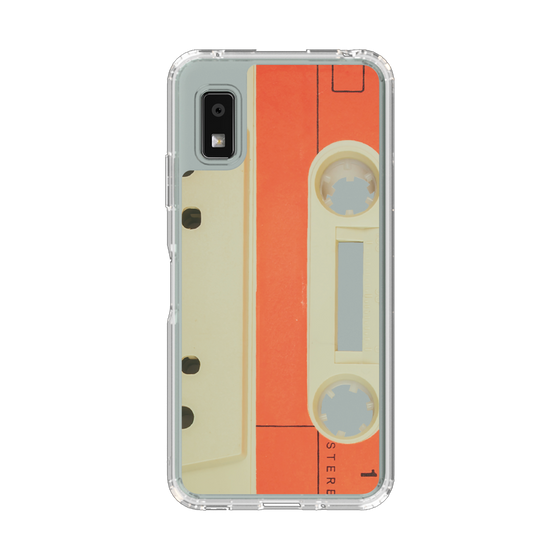 Slim Protection Case［ RETORO CASSETTE TAPE - Opacity White ］