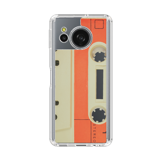 Slim Protection Case［ RETORO CASSETTE TAPE - Opacity White ］