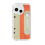 Slim Protection Case［ RETORO CASSETTE TAPE - Opacity White ］
