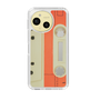 Slim Protection Case［ RETORO CASSETTE TAPE - Opacity White ］