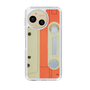 Slim Protection Case［ RETORO CASSETTE TAPE - Opacity White ］
