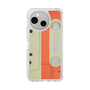 Slim Protection Case［ RETORO CASSETTE TAPE - Opacity White ］