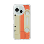 Slim Protection Case［ RETORO CASSETTE TAPE - Opacity White ］