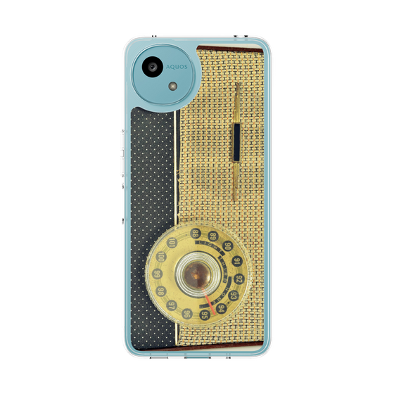 Slim Protection Case［ RETORO RADIO - Blue ］