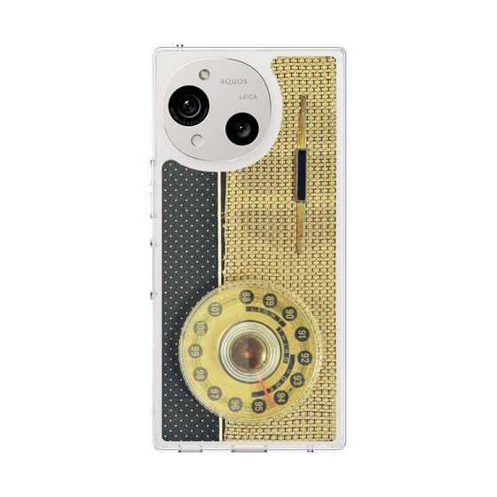 Slim Protection Case［ RETORO RADIO - Blue ］