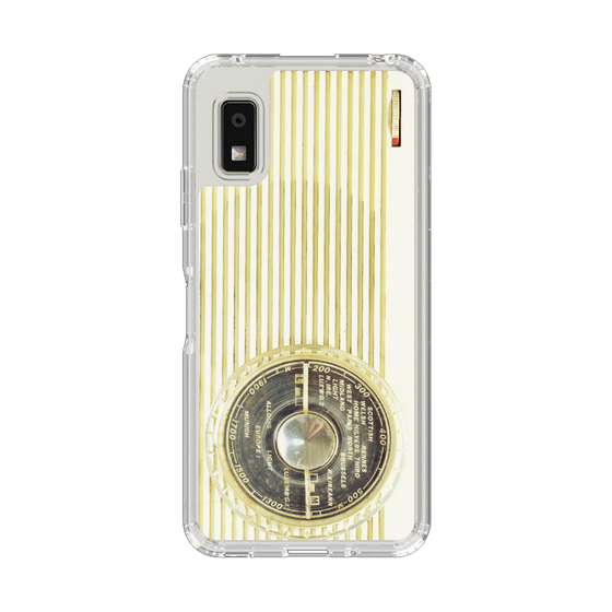 Slim Protection Case［ RETORO RADIO - White ］