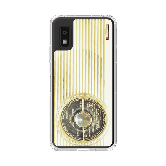 Slim Protection Case［ RETORO RADIO - White ］