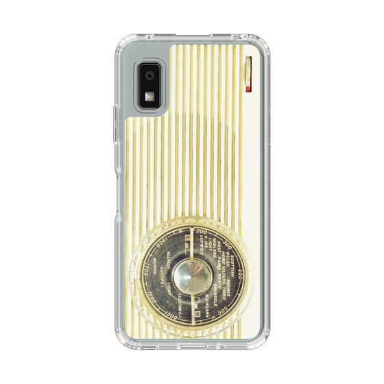 Slim Protection Case［ RETORO RADIO - White ］