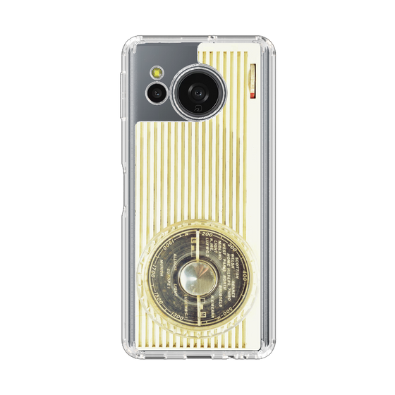 Slim Protection Case［ RETORO RADIO - White ］