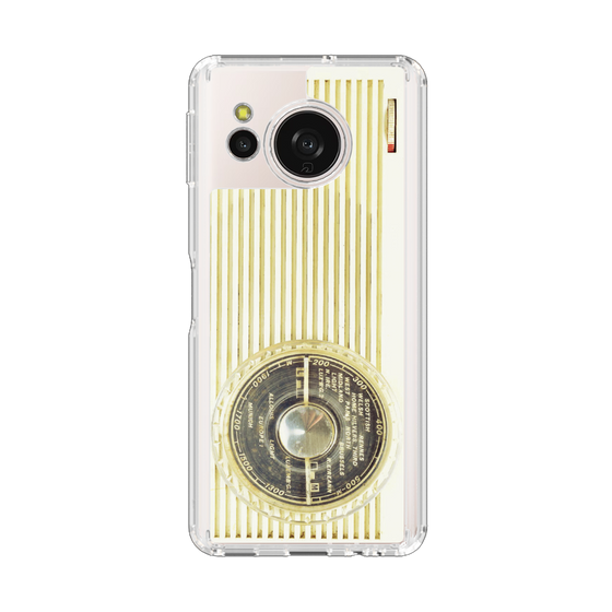 Slim Protection Case［ RETORO RADIO - White ］