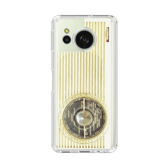 Slim Protection Case［ RETORO RADIO - White ］