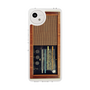 Slim Protection Case［ RETORO RADIO - Brown ］